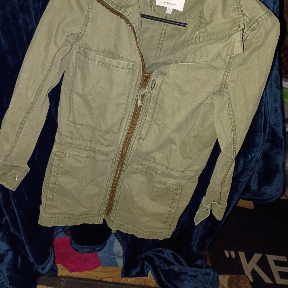 Madewell Olive Utility Jacket
